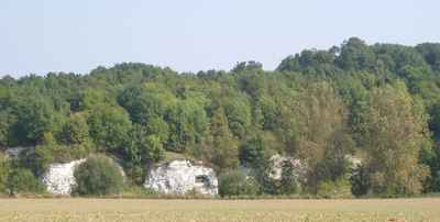 Les anciennes carrières de Cléty