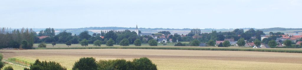 Bandeau vue de l'entrée de Cléty